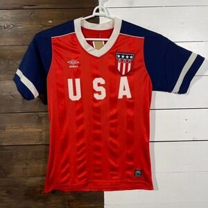 Vintage Umbro Team USA Soccer Jersey